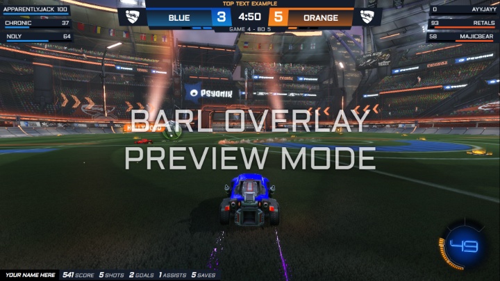 RLCS 21 BARL Design