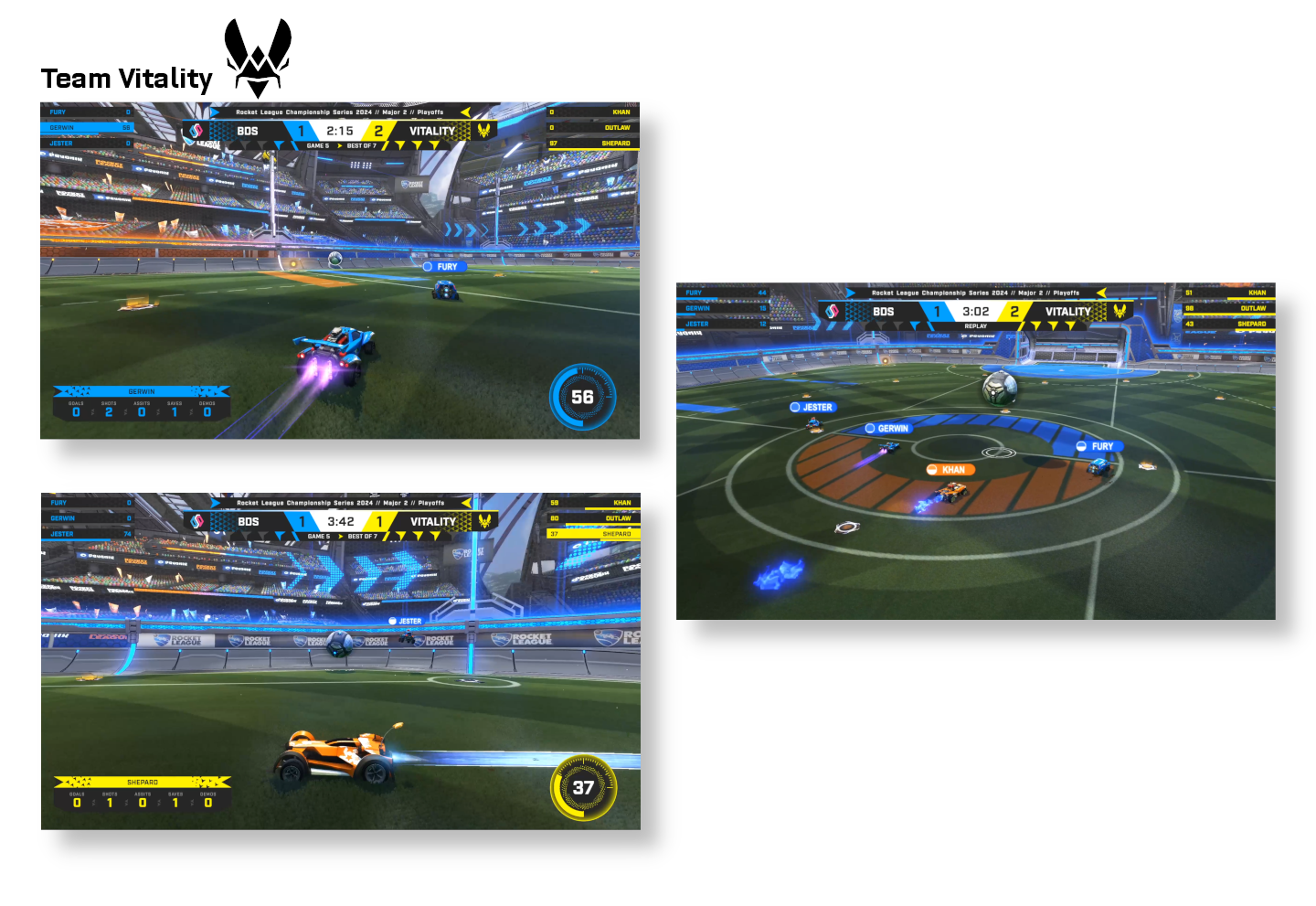 Team Vitality RLCS Overlay